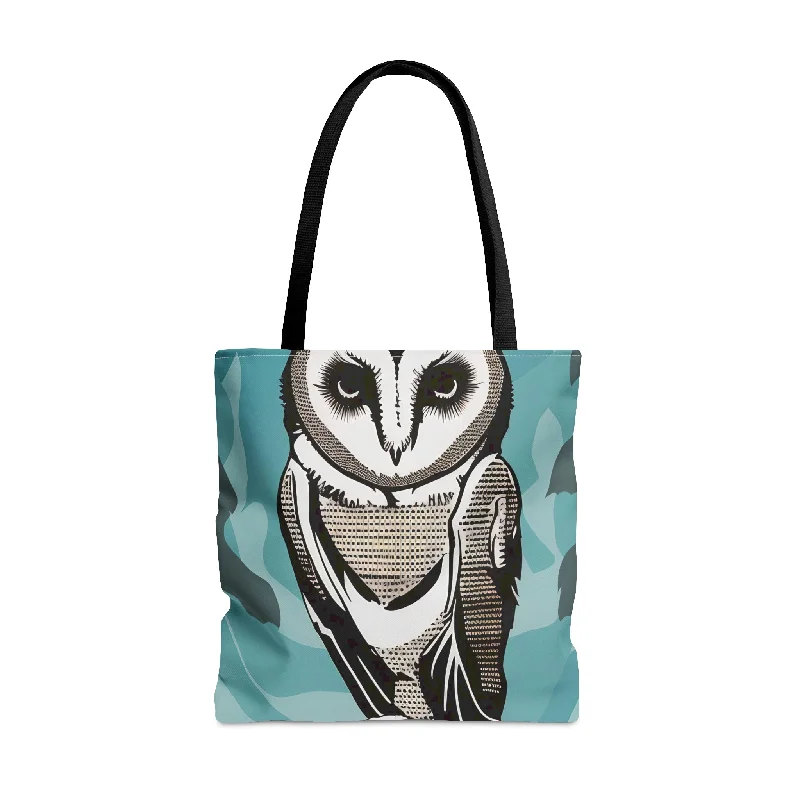 Tsa-Approved Bags For Hassle-Free Airport Security Camo Barn Owl Tote