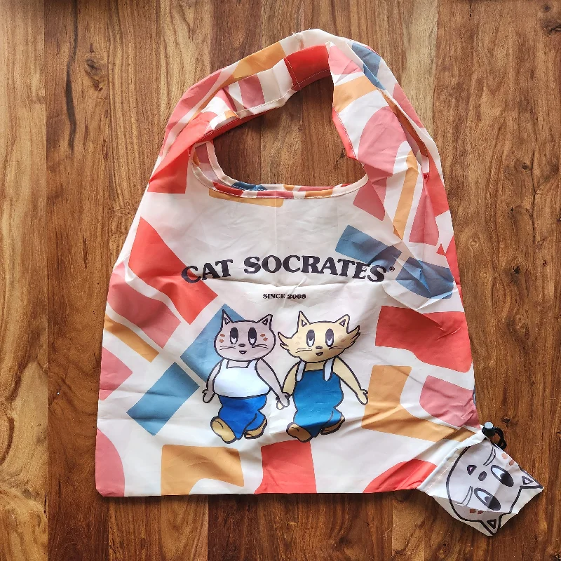 Vibrant Bags With Discounts Cat Socrates Shopper Bag