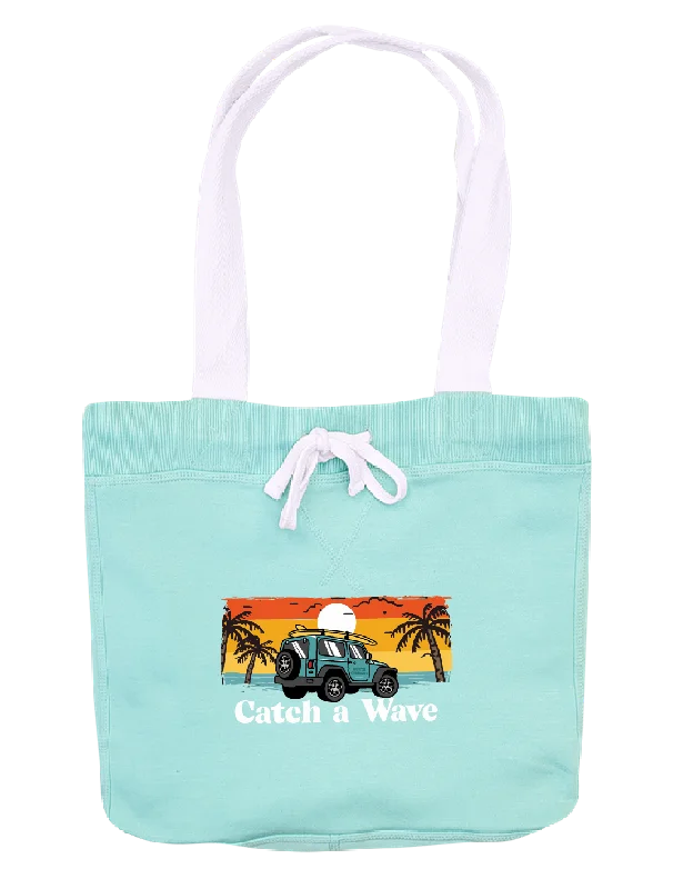 Senior Travelers Catch a Wave Beach Bag