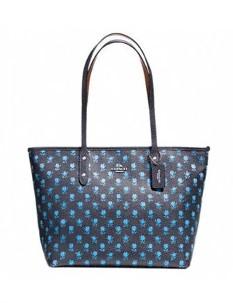 Luxury Bags For Working Professionals Coach City Zip Top Tote In Badlands Floral Print