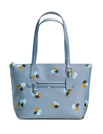 Trendy Festival Bags With Limited-Time Offers Coach Taylor Tote in Floral Print Coated Canvas