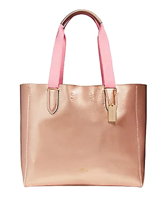 Stylish Bags With Discounts Coach Derby Metallic Tote