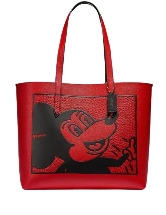 Bag For Modern Fashion Coach Disney Mickey Mouse X Keith Haring Highline Tote