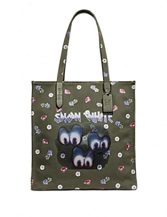 Designer Bags For Luxury Collectors Coach Disney X Coach Spooky Eyes Tote