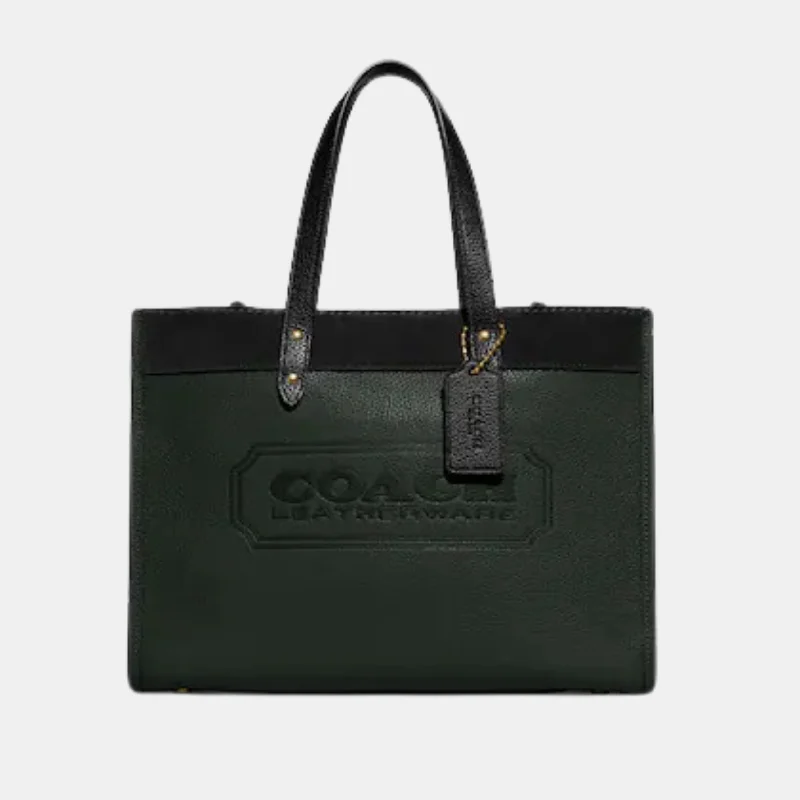 Eco-Friendly Bags With Promotions Coach Field Tote 30 In Colorblock With Coach Badge