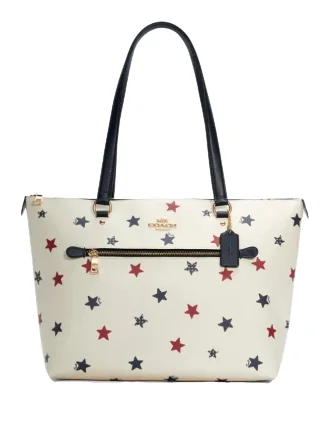 Affordable Bags For Budget Shoppers Coach Gallery Tote With Americana Star Print