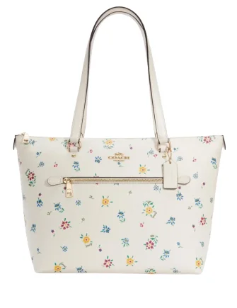 Flash Sales On Premium And High-Quality Bags Coach Gallery Tote With Wild Meadow Print