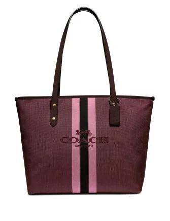 Cyber Monday Discounts On Bags Coach Horse & Carriage Jacquard City Tote