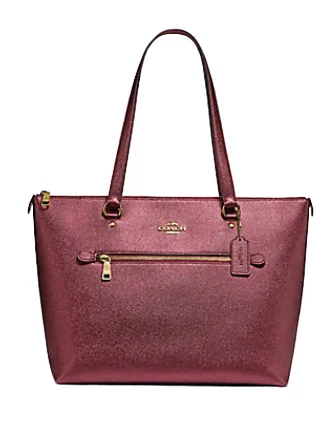 Party Bags For New Year's Eve And Special Occasions Coach Metallic Gallery Tote