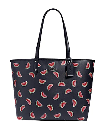 Office Professionals Coach Reversible City Tote With Watermelon Print