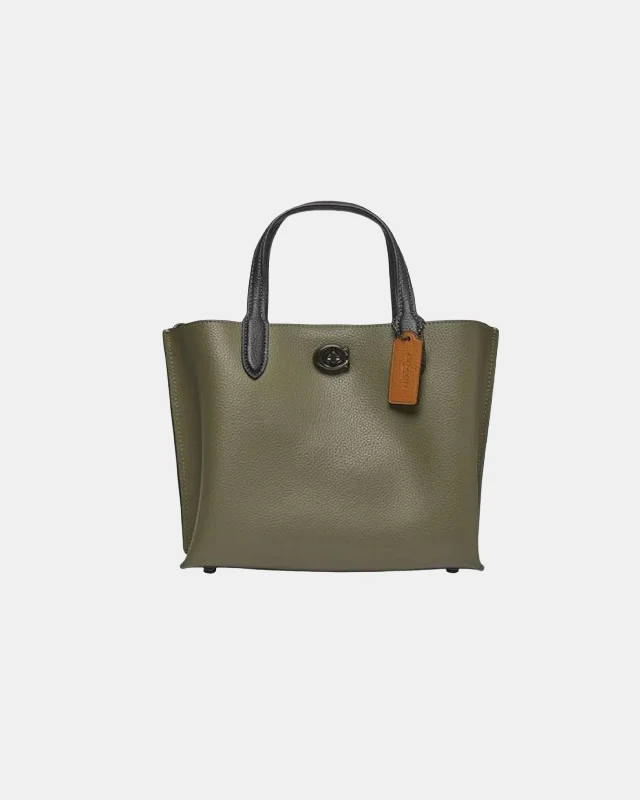 Professional Bags With Office Discounts Coach Willow Tote 24 In Colorblock