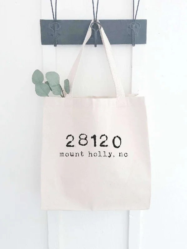 Luxurious But Budget-Friendly Bags Customizable Zip Code - Canvas Tote Bag