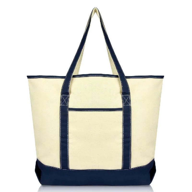 Eco-Friendly Bags With Promotions Dalix 22" Soft Canvas Tote Bag
