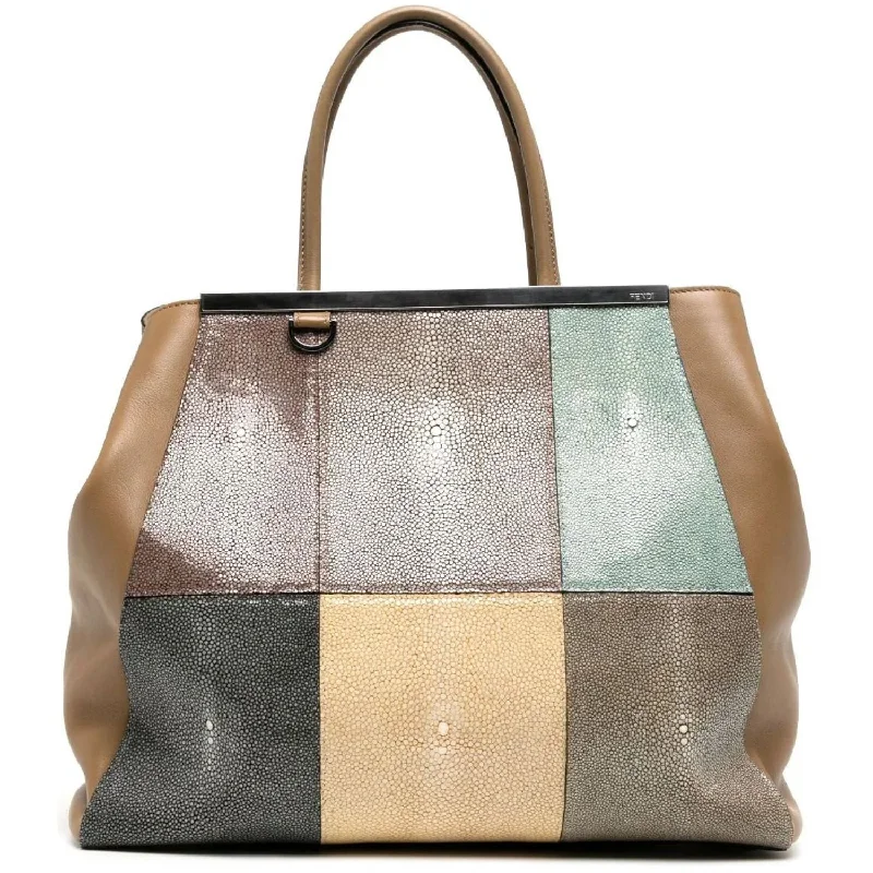Office Professionals Fendi 2Jours Exotic Handbag