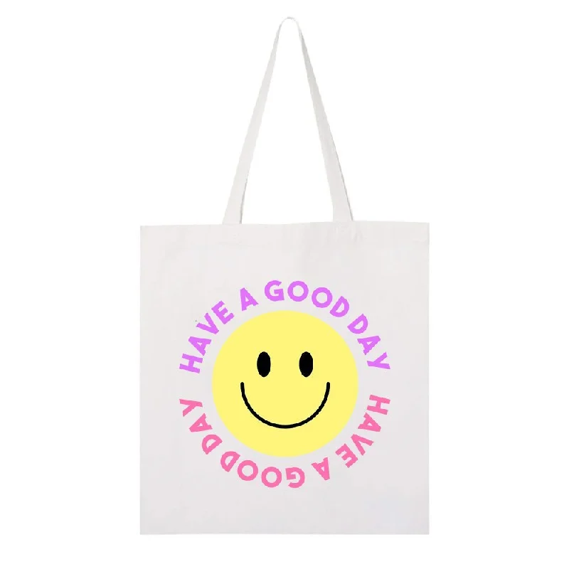 Scratch-Resistant And Luxury Sale Bags Smiley Tote Bag