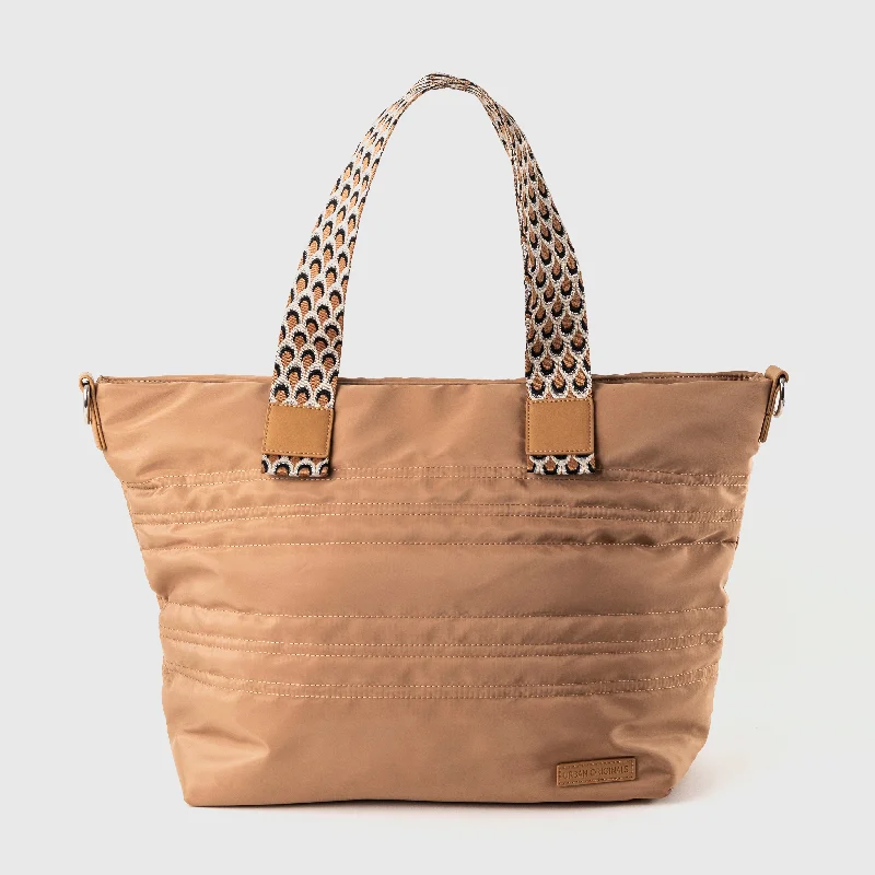 Limited-Time Offer On Trendy Bags Hear The Music - Sand