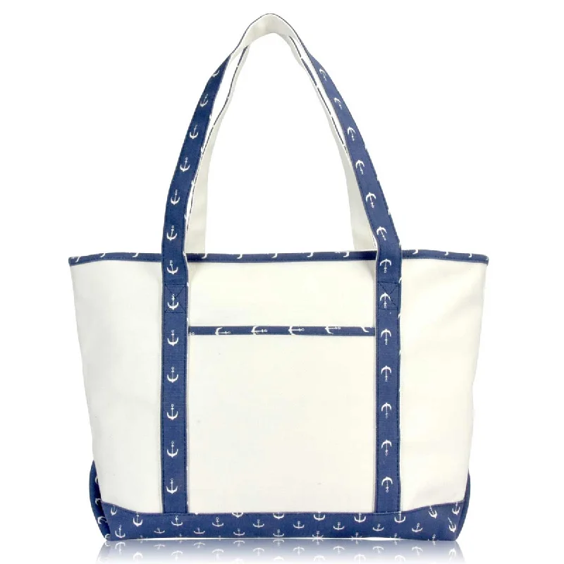 Navy Blue Anchor