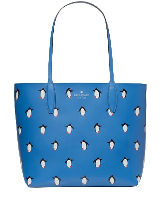 Handbag For Fashion Kate Spade New York Arctic Friends Penguin Large Reversible Tote Bag