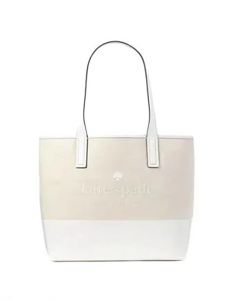 Anti-Theft And Budget-Friendly Bags Kate Spade New York Ash Street Logo Triple Compartment Tote