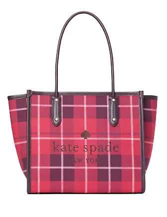 Office Professionals Kate Spade New York Ella Plaid Tote