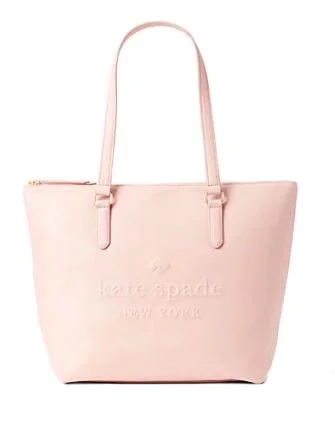 Lightweight And Functional Bags For Travel And Work Kate Spade New York Larchmont Avenue Logo Penny Tote