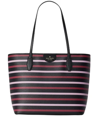 Lightweight Bags With Clearance Prices Kate Spade New York Lori Sailing Stripe Tricolor Tote