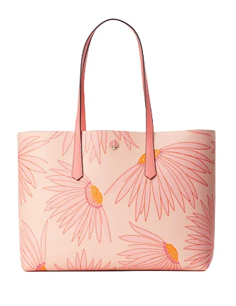 Chic Bags For Office Professionals And Urban Dwellers Kate Spade New York Molly Falling Flower Large Tote