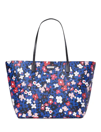 Eco-Friendly Bags With Discounts Kate Spade New York Shore Street Bouquet Pop Margareta Tote