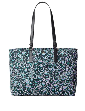 Bold Fashionistas Kate Spade New York Taylor Party Bubbles Large Tote