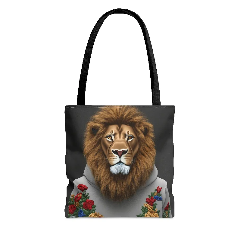 Clearance-Priced Bags Lion Wearing Gucci Tote