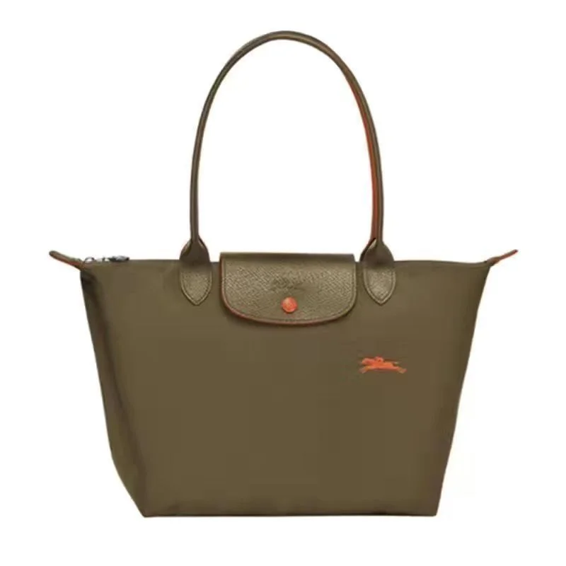 Bags With Tsa-Approved Features Longchamp Le Pliage Green Tote Bag Nylon Tote- Recycled Canvas