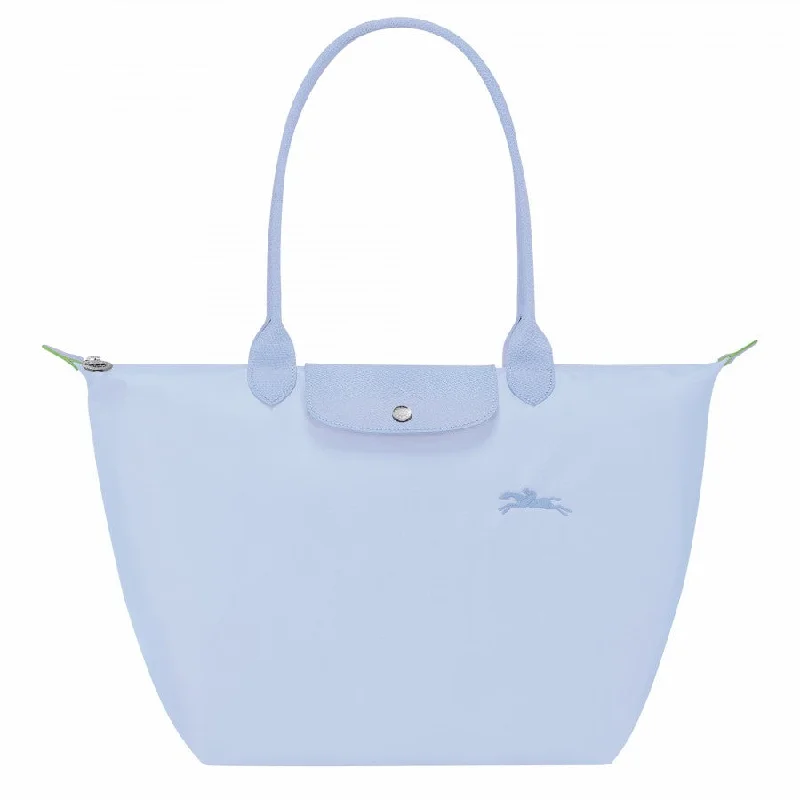 Limited-Time Offers On Trendy And Stylish Bags Longchamp Le Pliage Green Tote Bag Sky Blue- Recycled Canvas