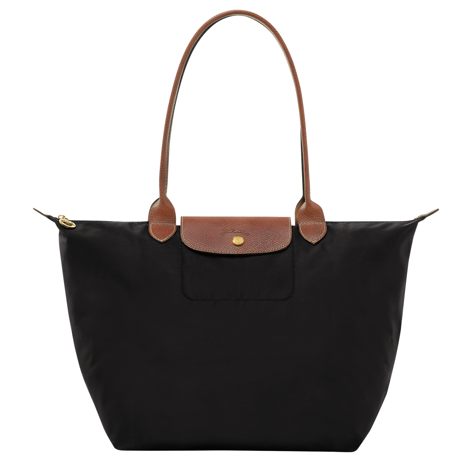 Durable And Fashionable Bags For Daily Use Longchamp Le Pliage Tote Bag Black – Recycled Canvas