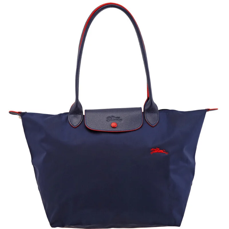 Cyber Monday Discounts On Bags Longchamp Le Pliage Tote Bag Navy – Recycled Canvas