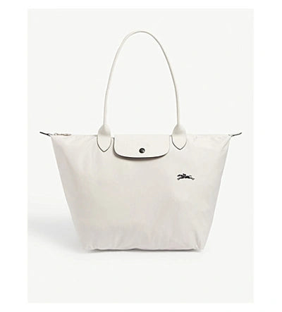 Cyber Monday Discounts On Bags Longchamp Le Pliage Tote Bag Nylon Hawthorne/Silver