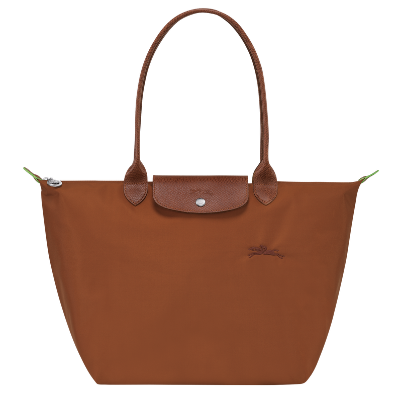 Eco-Friendly And Discounted Bags Longchamp Le Pliage Tote Cognac – Recycled Canvas