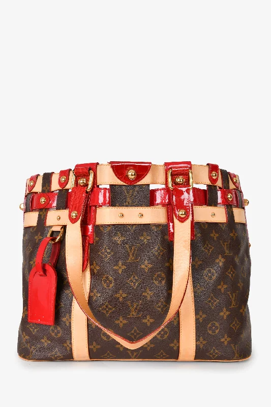 Luxury Bags For Working Professionals Louis Vuitton 2007 Monogram Canvas/Leather Rubis Salina MM Tote