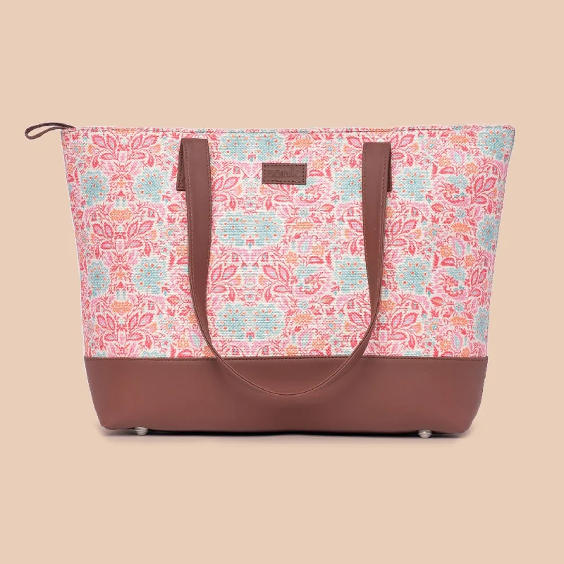 Stylish And Affordable Bags For Every Occasion Mangalore Blossoms Shoulder Tote Bag