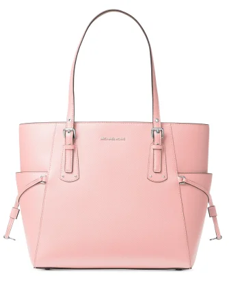 Limited-Time Offer On Trendy Bags Michael Michael Kors Voyager East West Crossgrain Leather Tote