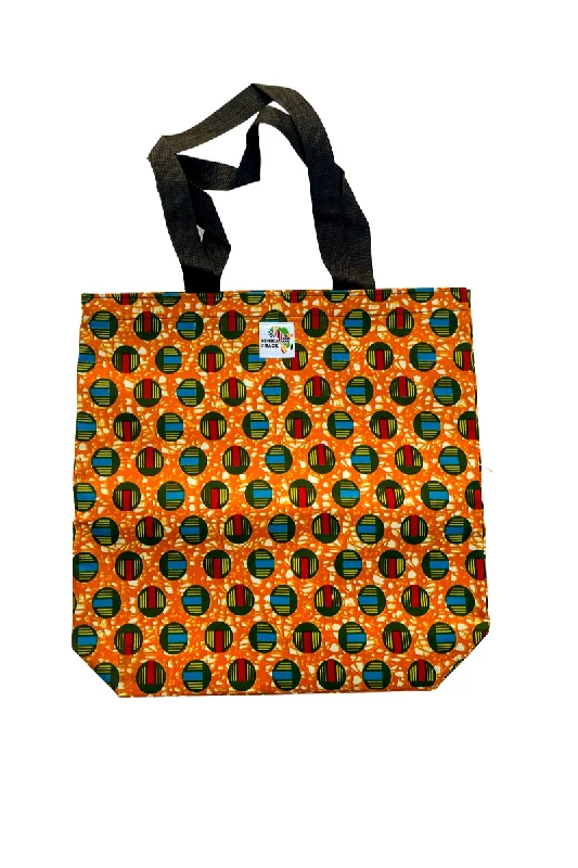 Senior Travelers Orange with Accents Tote Bag