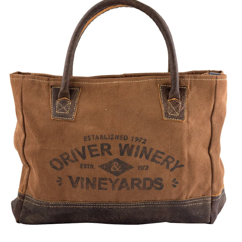 Bag For Luxury Lovers Oriver Winery Vineyards Tote