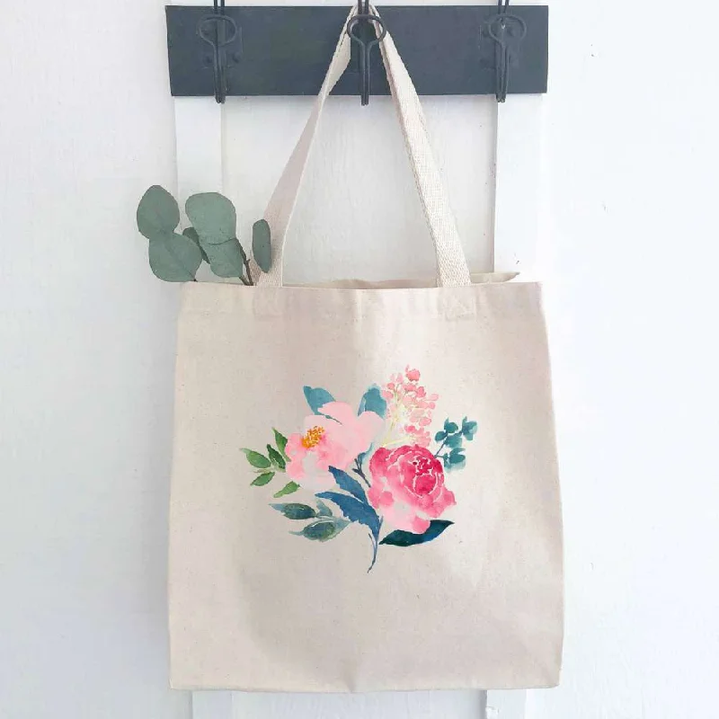 Clearance Bags For Budget Shoppers Peonies - Canvas Tote Bag