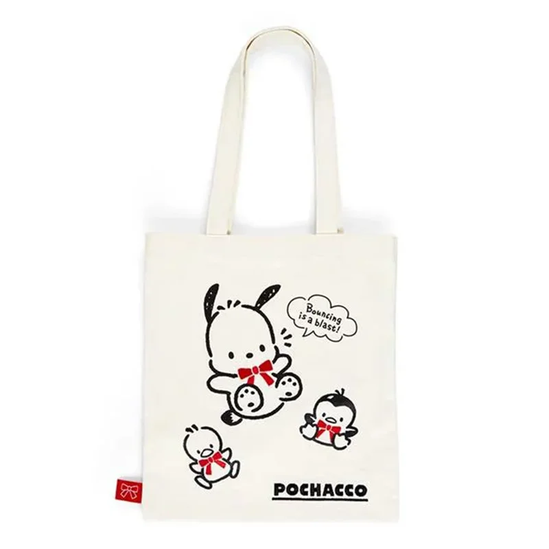 Affordable Handbags Pochacco 35th Anniversary Red Ribbon Tote Bag