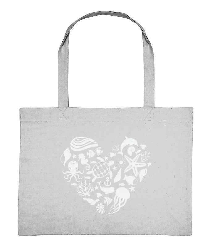 Limited Edition Bags For Collectors Sea at Heart Recycled Cotton Shopping Bag