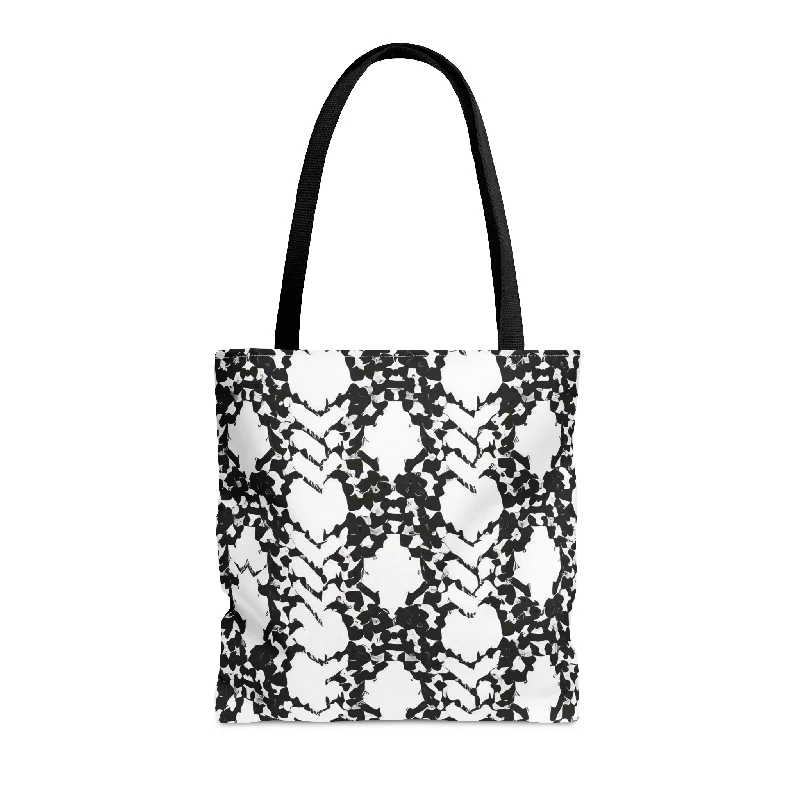 Flash Sale On Premium Bags Snake-Heart Pattern Tote