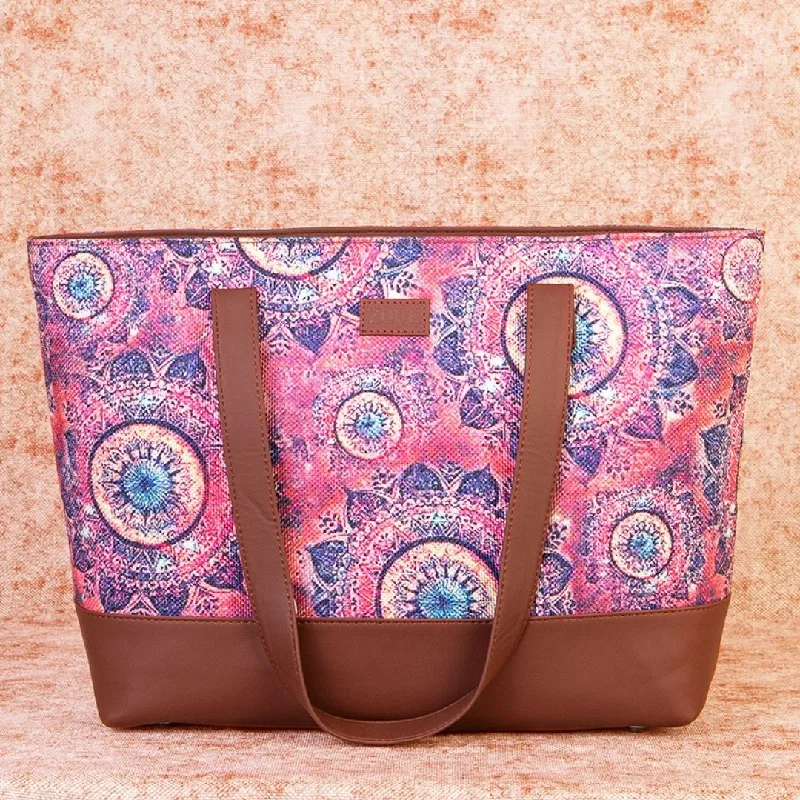 Chic Bags For Office Professionals And Urban Dwellers Space Chakra Shoulder Tote Bag