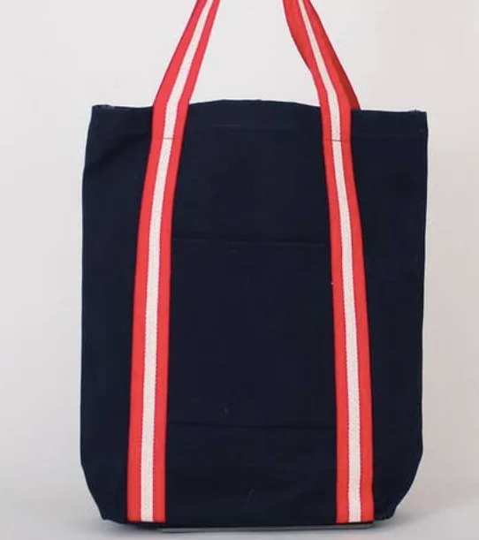 Glamorous Bags For Evening Events And Parties Strapping Shopper, Navy