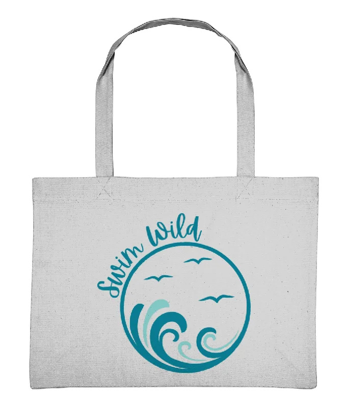 Cyber Monday Discounts On Bags Swim Wild Recycled Cotton Shopping Bag