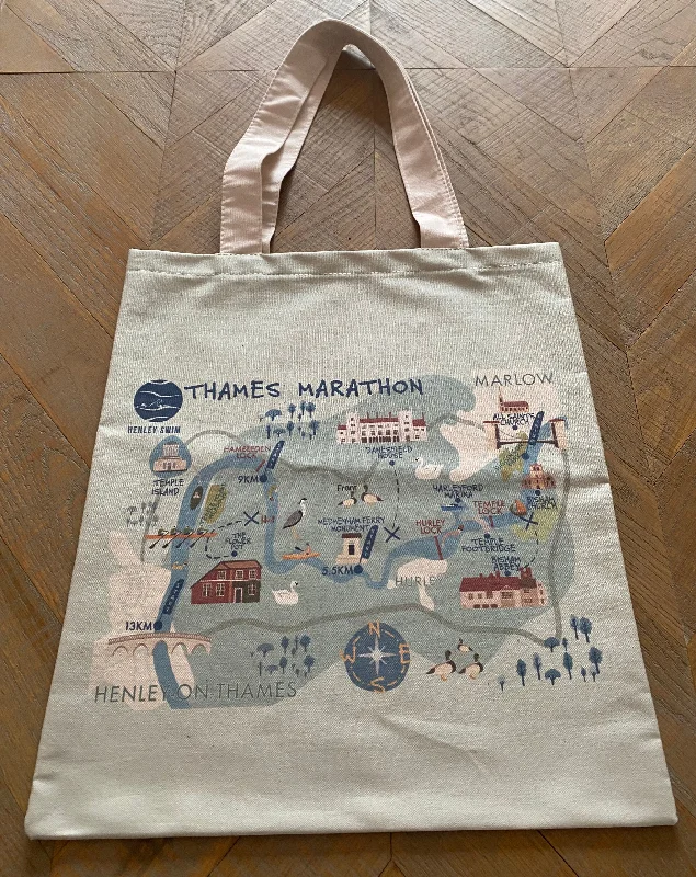High-Quality Bags Thames Marathon Canvas Bag
