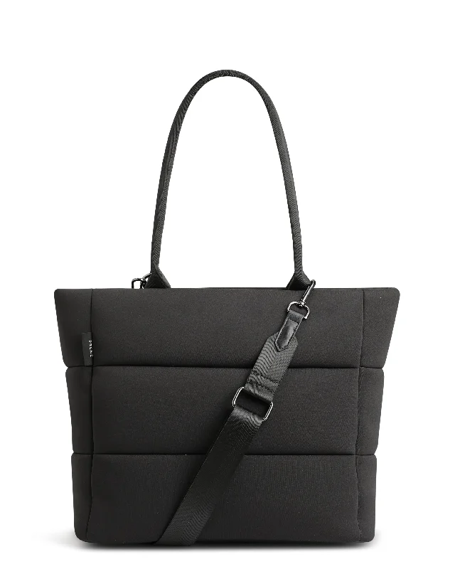 Festival Bags For Concerts And Events The Nora Bag (BLACK) Neoprene Tote Bag